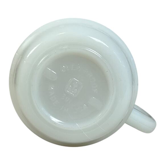 Vintage Strawberry Shortcake Milk Glass Mug Oven Proof Made in USA Nostalgic - Picture 8 of 9